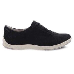 Dansko Women's Leela Waterproof Leather Sneakers (Black) in EU Size 38